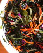 Вкусный салат c вакаме