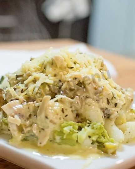 Рецепт куриного сливочного соуса