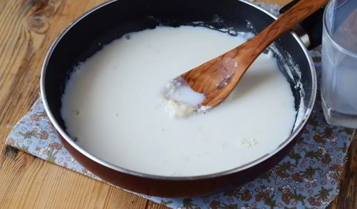 молочный соус для котлет
