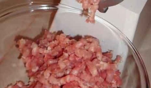 мясной фарш-соус