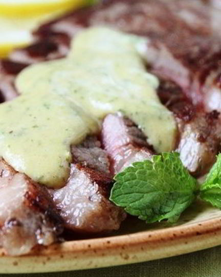 Рецепт мятна-горчичного соус