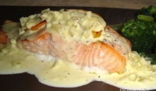 сливочный соус для лосося