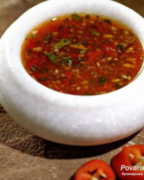 Соус чили домашний