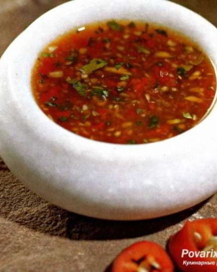 Рецепт соуса чили домашний