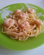 Соус для спагетти с креветками