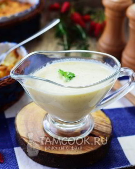 Рецепт соуса для жульена