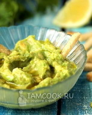 Соус из авокадо с чесноком