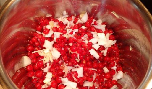 соус из красной смородины