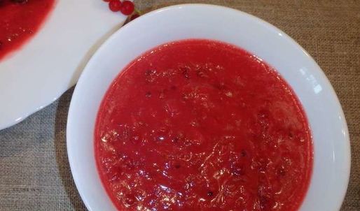 соус из красной смородины