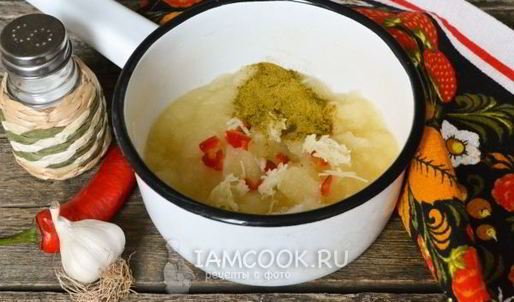 соус из яблок на зиму