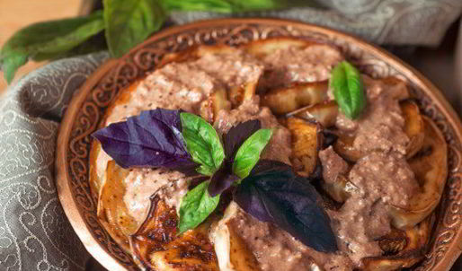 сациви из баклажанов