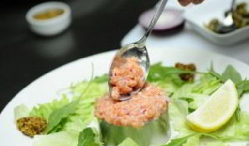 тартар из лосося