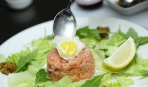 тартар из лосося