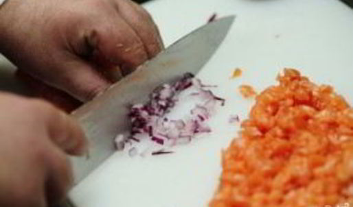 тартар из лосося