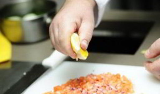 тартар из лосося