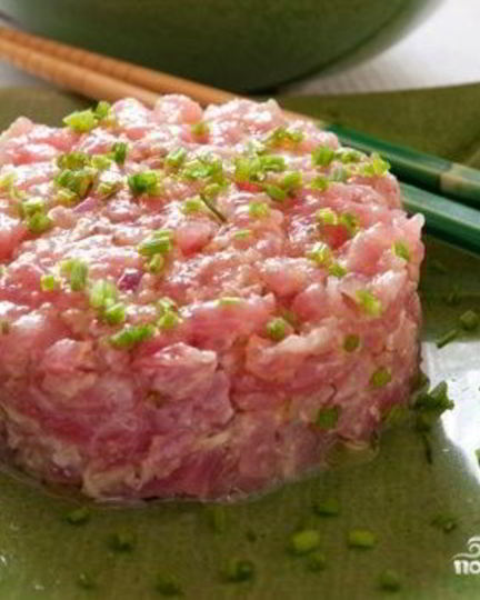 Рецепт тартара из тунца