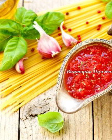 Рецепт томатного соуса для пасты