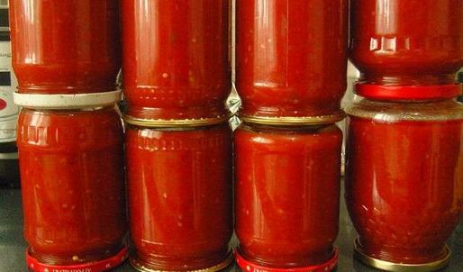 томатный соус на зиму
