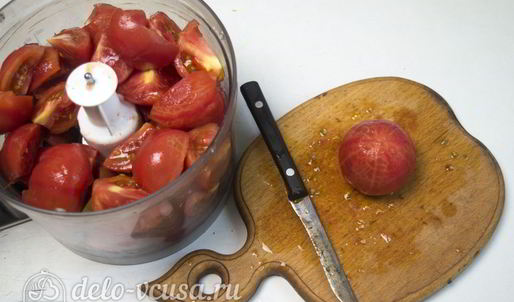 томатный соус с базиликом