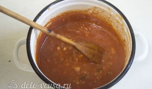 томатный соус с базиликом