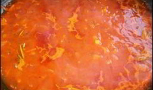 томатный соус с белым вином