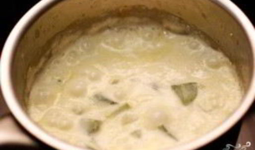 зеленый сливочный соус