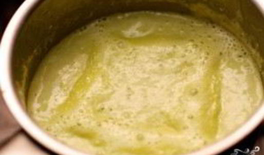 зеленый сливочный соус