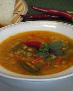 Ароматный суп с фаршем и булгуром