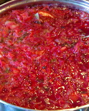 Борщ без мяса