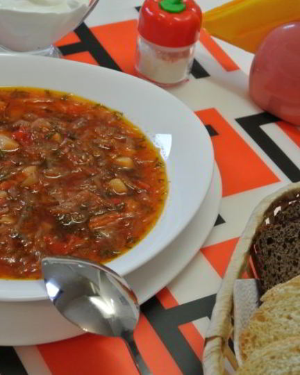 Рецепт борща домашнего