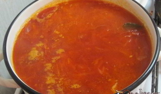 борщ домашний