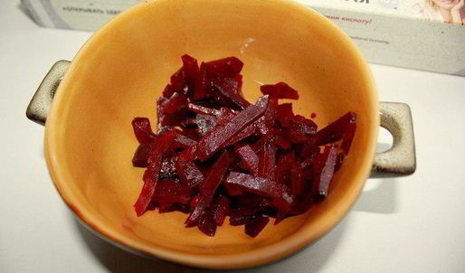 борщ из запеченной свеклы