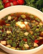 Борщ криворожский холодный