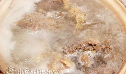 борщ с бараниной