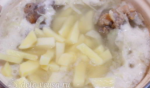 борщ с бараниной