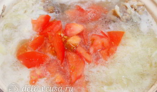 борщ с бараниной