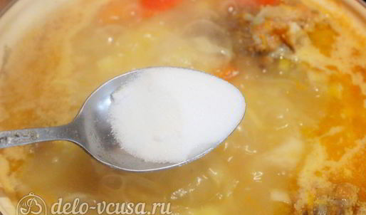 борщ с бараниной