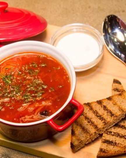 Рецепт борща с черносливом