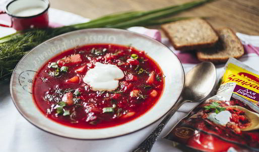 борщ с фасолью