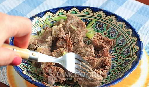 борщ с говядиной