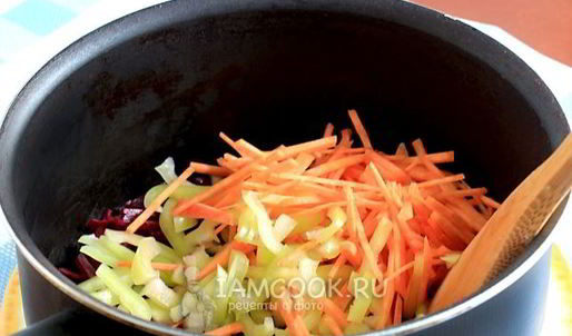 борщ с говядиной