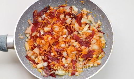 борщ с грибами