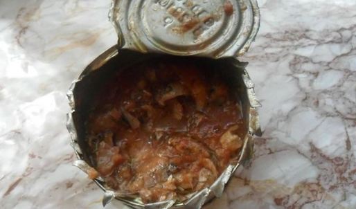 борщ с килькой в томате и фасолью