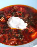 Борщ с крапивой