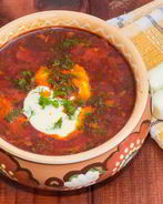 Борщ с ревенем