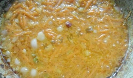 борщ со свекольной ботвой