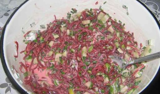 холодный борщ saltibarsciai