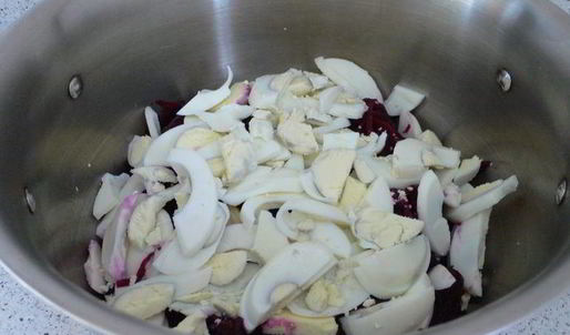 холодный литовский борщ