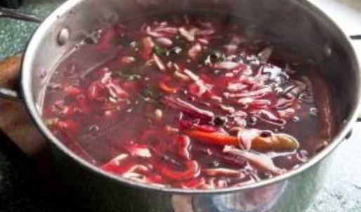 овощной борщ