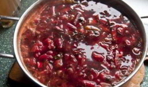 овощной борщ